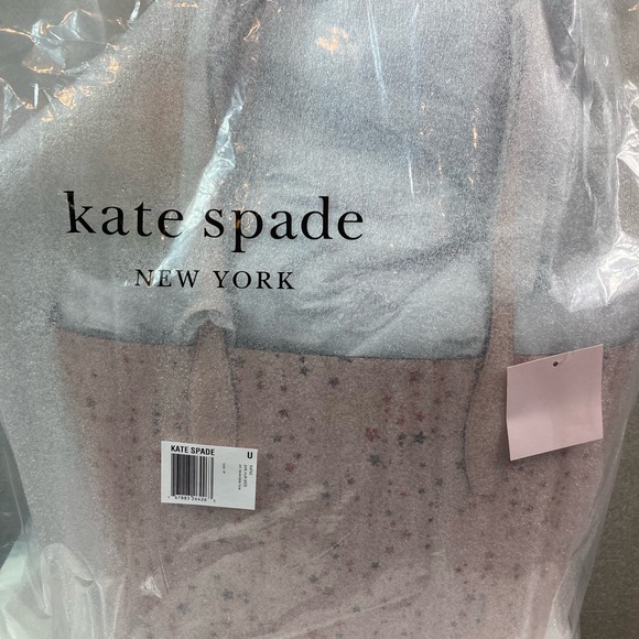 NWT Kate Spade Twinkle Printed Star Small Reversible Tote - Picture 6 of 10